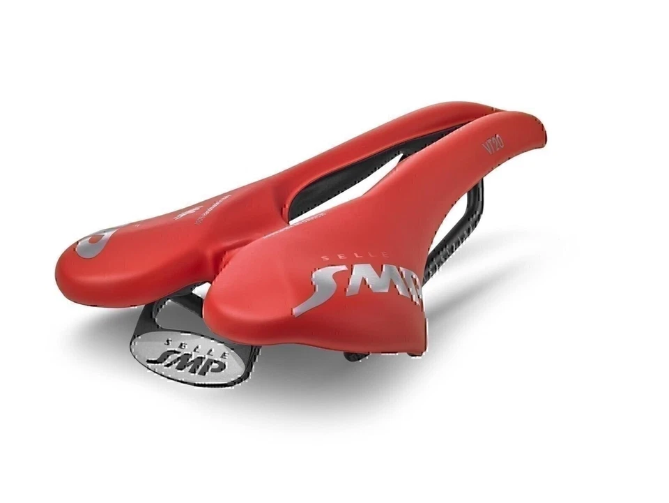Sillín de bicicleta Selle SMP Vt20 rojo, 142 mm | Asiento de bicicleta Foto 1 de 1