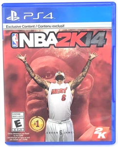 PS4 NBA 2K14 (Sony Playstation 4)  Jewel Case, LeBron James Cover Art & Game!! - Picture 1 of 4
