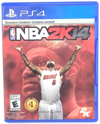 PS4 NBA 2K14 (Sony Playstation 4)  Jewel Case, LeBron James Cover Art & Game!! - Image 1 of 4