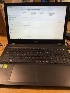 Acer Notebook i7-6500U 8GB RAM 240GB SSD NVIDIA 920M Testato Batteria KO 2 - Foto 1 di 6
