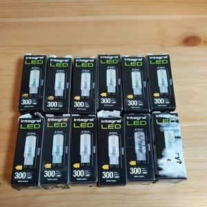 12x Integral Led ILG9DC011 G9 2.7w 300 Lumens 2700k Warm Dimmable Led bulbs  - Picture 1 of 10