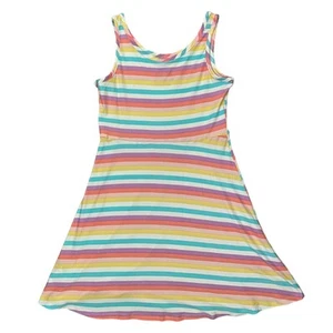 PS Aeropostale Girls Striped Tank Dress NWOT Size 14 - Picture 1 of 4