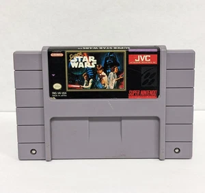 Autentica cartuccia Nintendo SNES Super Star Wars SNES | Testata e funzionante - Foto 1 di 2