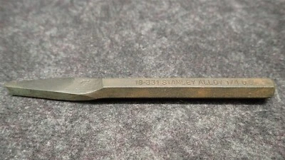 Cincel de capa Stanley 18-331 1/4" x 5" OAL (BN15) Foto 1 de 3
