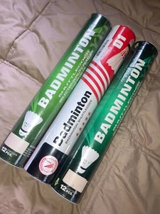 Jiangshan SYFF-300 (36 Stück) Profi weiß Premium Federball Badminton - Bild 1 von 2