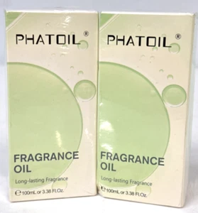 Lot of 2 Phatoil Fragrance Oils - Angel & Black Orchid - 100ml Each - Sealed - Picture 1 of 7