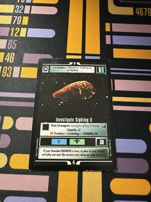 Star Trek CCG Investigate Sighting II - Enhanced Premiere - Image 1 of 4