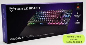 Turtle Beach Vulcan II TKL Pro Gaming-Tastatur Vulcan 2 QWERTZ Deutsch NEU & OVP - Bild 1 von 4