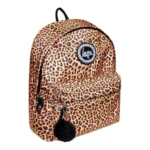Hype Leopard Pom Pom Backpack (Multicoloured) - Picture 1 of 4