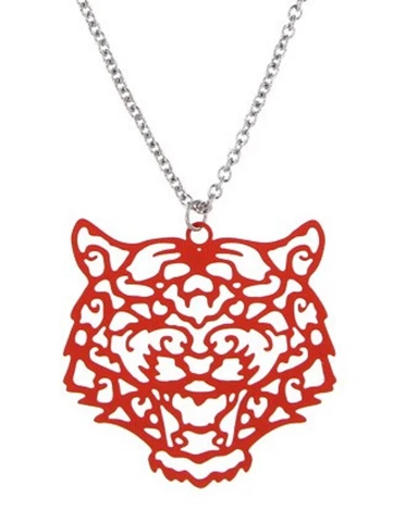 New Clemson Tigers 30 Inch Silver Tone Necklace, Gifts For Her Mom Cover