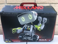 Meccano M.A.X MAX Robotic Interactive Toy W/ Artificial Intelligence *NEW*