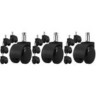  15 Pcs Chair Casters Swivel Casters Chair Wheels Desk Chair Wheels Replacement