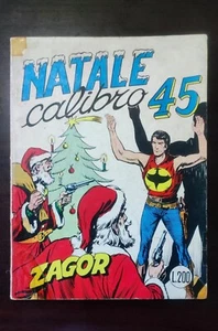 ZAGOR ZENITH 105 - PRIMA EDIZIONE - NATALE CALIBRO 45 - STATO BUONO - Foto 1 di 11