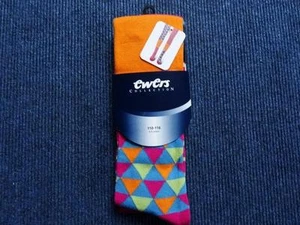 EWERS MÄDCHEN STRUMPFHOSE fuchsia *DREIECKE* Gr.80/86 - 134/146 - Bild 1 von 3