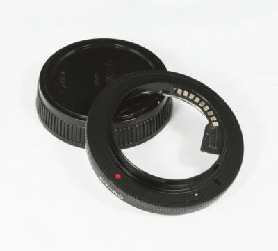 AF Confirm Olympus OM lens to Olympus OM 4/3 mount Adapter E-1 3 5 30 450 520 - Image 1 of 2