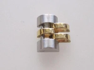 Authentic Rolex Jubilee 10mm. 18K. Stainless Steel Extension Watch Link. New - Picture 1 of 4