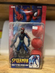 Marvel Spider-Man Soak 'N Toss Spider-Man (2005) - Toy Biz - New, Sealed - Picture 1 of 4