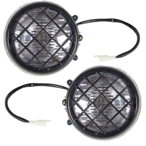 Pour Yamaha Banshee 1987-2005 2006 ampoules feux grilles guerrier 2x phares - Photo 1 sur 7