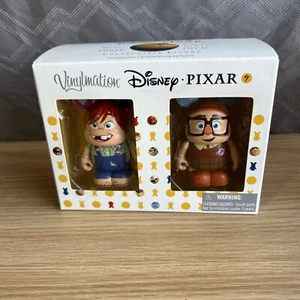 Disney Vinylmation UP Young Carl & Ellie 2-Pack 3" NiB Limited Edition/LE 2000 - Picture 1 of 4