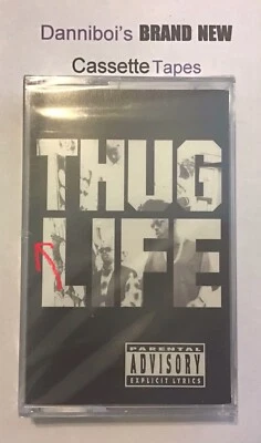 BRAND NEW - 2pac Thug Life Volume 1 - VERY SMALL CASE SCRATCH - Cassette Tape  - Image 1 of 2