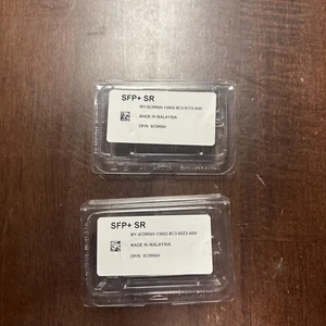 Lot of 2 Genuine Dell 10GBASE SFP+SR Optical Transceiver 0C5RNH FTLX8574D3BCL-DL - Picture 1 of 2