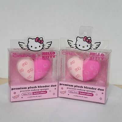 Плюшевый блендер The Creme Shop X Hello Kitty Premium двойной комплект из 2 упаковок - Изображение 1 из 4