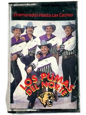 LOS PUMAS DEL NORTE enamorados hasta las cachas Cassette Nuevo Sellado 1995 Luna - Image 1 of 4