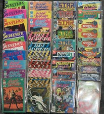 DC Comics 1980’s lot Skreemer Slash Maraud Star Corps spanners and more VF/NM