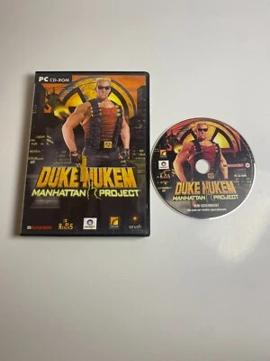 Duke Nukem: Manhattan Project PC CD-ROM Game and Box (No Manual) - Tested - Image 1 of 4