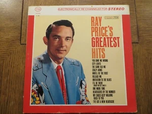 Ray Price – Ray Price's Greatest Hits - 1963 - Columbia CS 8866 Vinyl LP G+/VG - Picture 1 of 5