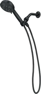 Ducha de mano Moen 200H0BL Hydro Energetix en acabado negro mate - Imagen 1 de 1