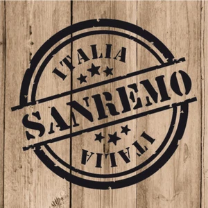 Sanremo Adesivi Vinile 10 cm Adesivo Sanremo Italia Parete Tablet Moto Auto - Imagen 1 de 4