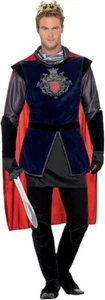 Adult King Arthur Medieval Legend Fancy Dress Party Costume - Picture 1 of 5
