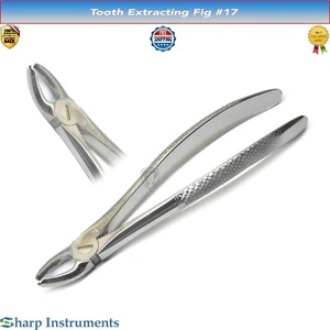 Tooth Extraction Forceps # 17 Upper Molars Right Extracting Surgical Instruments - Picture 1 of 1
