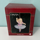 Ballerina Christmas Ornament “Twinkle Toes" by Carlton Cards In Box Vintage