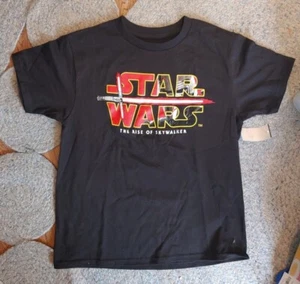 Star Wars Rise Of Skywalker Youth T-shirt. New With Tags. Black. Size 8/10.  - Picture 1 of 2
