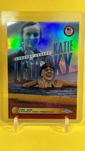 2024 Topps Chrome US Olympic Hopefuls Ledecky Legacy Katie Ledecky #KL-5 - Picture 1 of 2