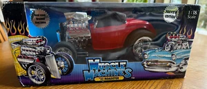 "MUSCLE MACHINES" '32 ROADSTER , RED "TOO COOL" - Picture 1 of 5