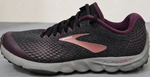 Brooks Damenschuhe 8,5 lila/schwarz Puregrit 7 Trailrunning Walking - Bild 1 von 13