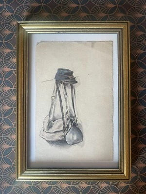 Attribué à Alphonse Lalauze (1872 - 1936) - Dessin - Militaria - XIX - Photo 1/4