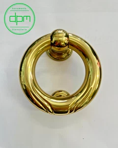 Battente per porta in OTTONE LUCIDO da 110 mm GHIDINI SOGNO - Foto 1 di 2