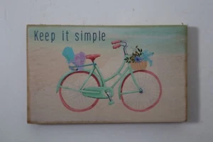 IMÁN REFRIGERADOR BICICLETA RETRO TTOP Keep it simple - Imagen 1 de 2