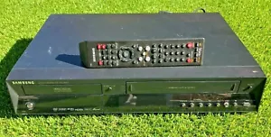 Combo de reproductor/grabadora de DVD/VHS Samsung DVD-VR375 con control remoto totalmente funcional - Imagen 1 de 2