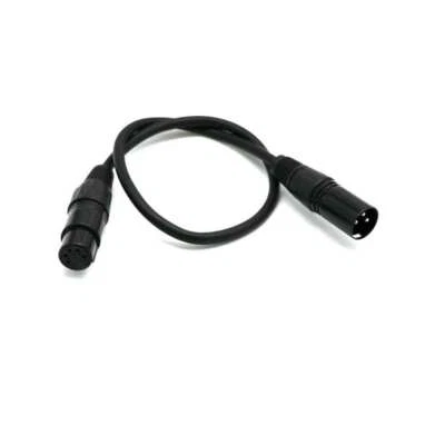5-Pin Female To 3- XLR Male DMX Adapter Lighting Control Cable DIY - Image 1 of 4
