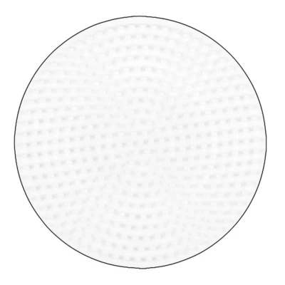HAMA PERLEN Hama Stiftplatte für Midi Bügelperlen, Kreis Medium + 316