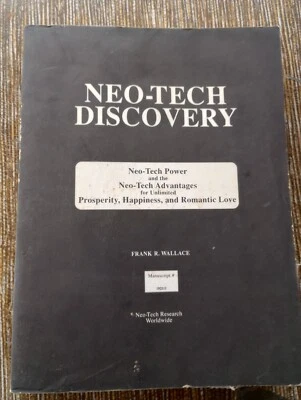 MANUSCRIPT "Neo-Tech Discovery" Frank Wallace Neo-Tech Research Worldwide - Image 1 of 4
