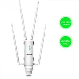 WiFi Long Range Extender Bezprzewodowy dwuzakresowy 2,4G / 5Ghz AC1200 AC600 High Power - Zdjęcie 1 z 13