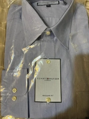 Nueva Camisa de Vestir Tommy Hilfiger Rayas - 16 - 32/33 Foto 1 de 2