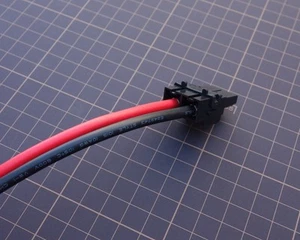 Strom Kabelbaum Kabel Stecker 2 Pin für Auto KFZ Subwoofer Verstärker Installation Verkabelung - Bild 1 von 2