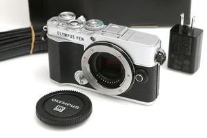 【EXC+++】OLYMPUS PEN E-P7 Cuerpo 20MP Plateado Obturador Cuenta: 2.709 - Imagen 1 de 4